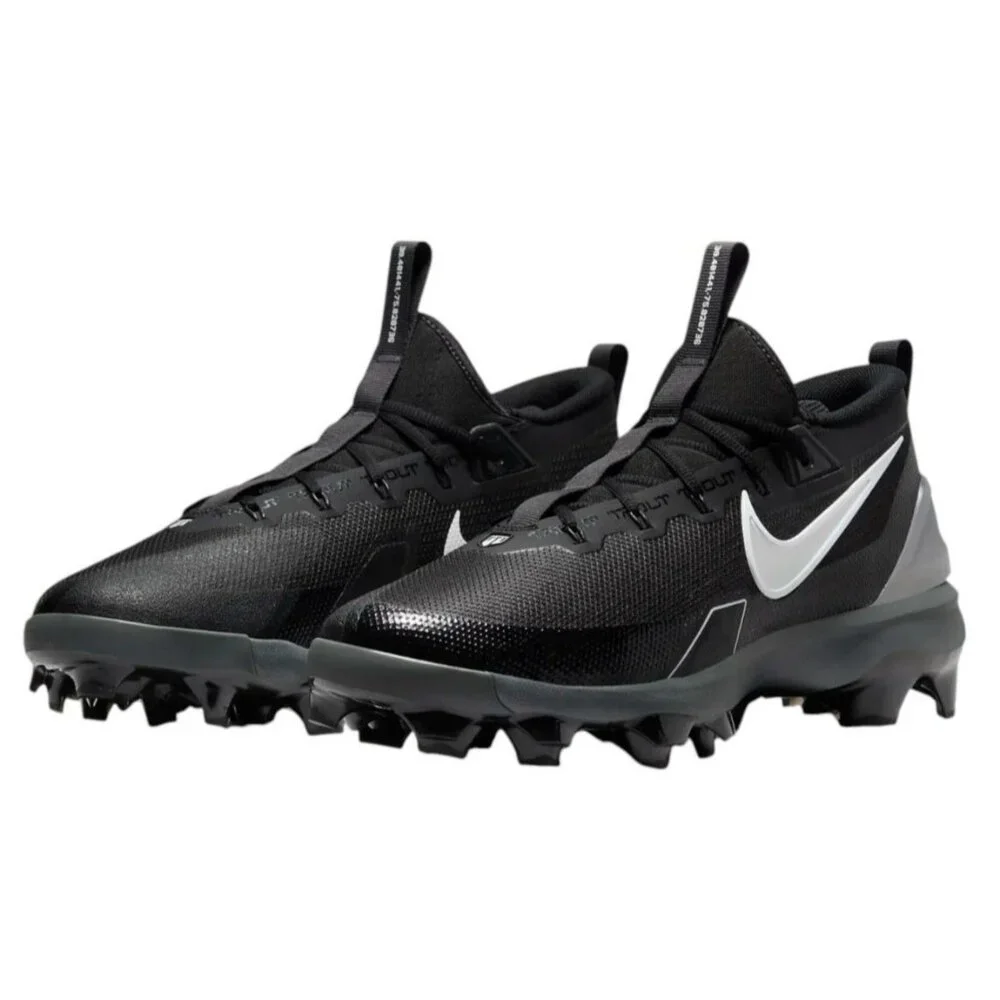 Nike Force Zoom Trout 9 Elite Men Size 12 Molded Baseball Cleats FZ0884-001 NWOT